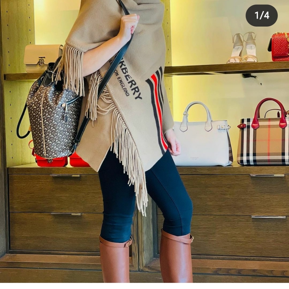 Burberry Cashmere/Wool Blend Cape